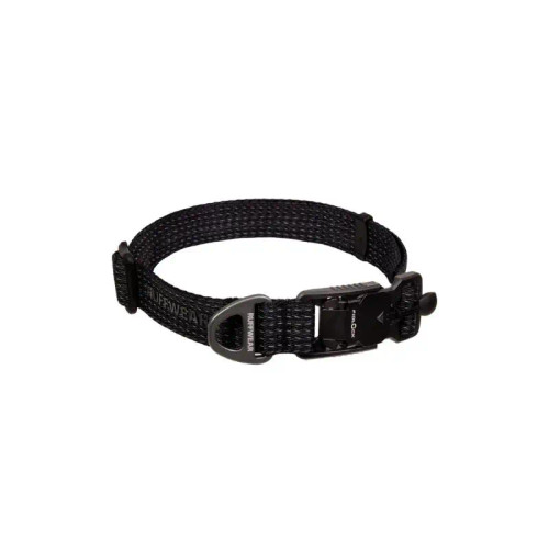 Ruffwear Ridgeline dog collar with reflective webbing and Fidlock buckle