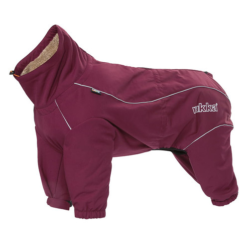 Rukka Thermal Overalls for dogs in colour Wine