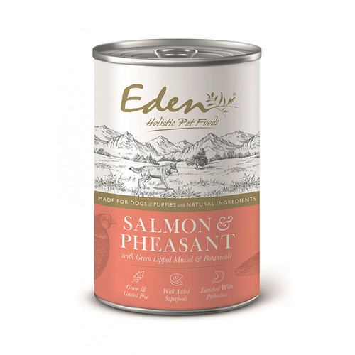 Eden Holistic Wet Dog Food, Gourmet Salmon & Pheasant