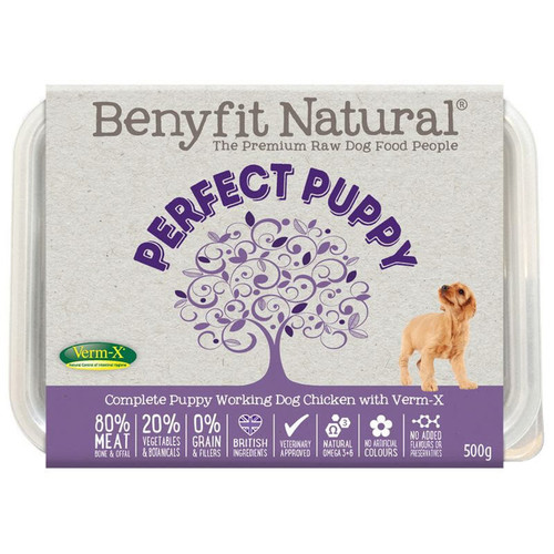 Benyfit Natural Perfect Puppy Chicken Raw Dog Food
