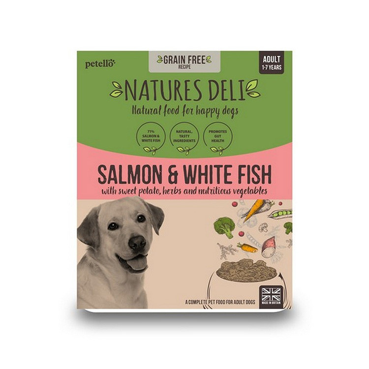 grain free salmon wet dog food