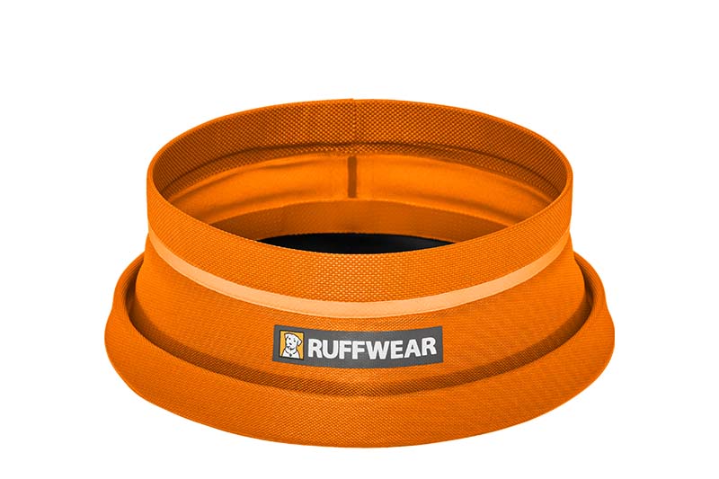 Ruffwear Bivy Bowl Partially folded