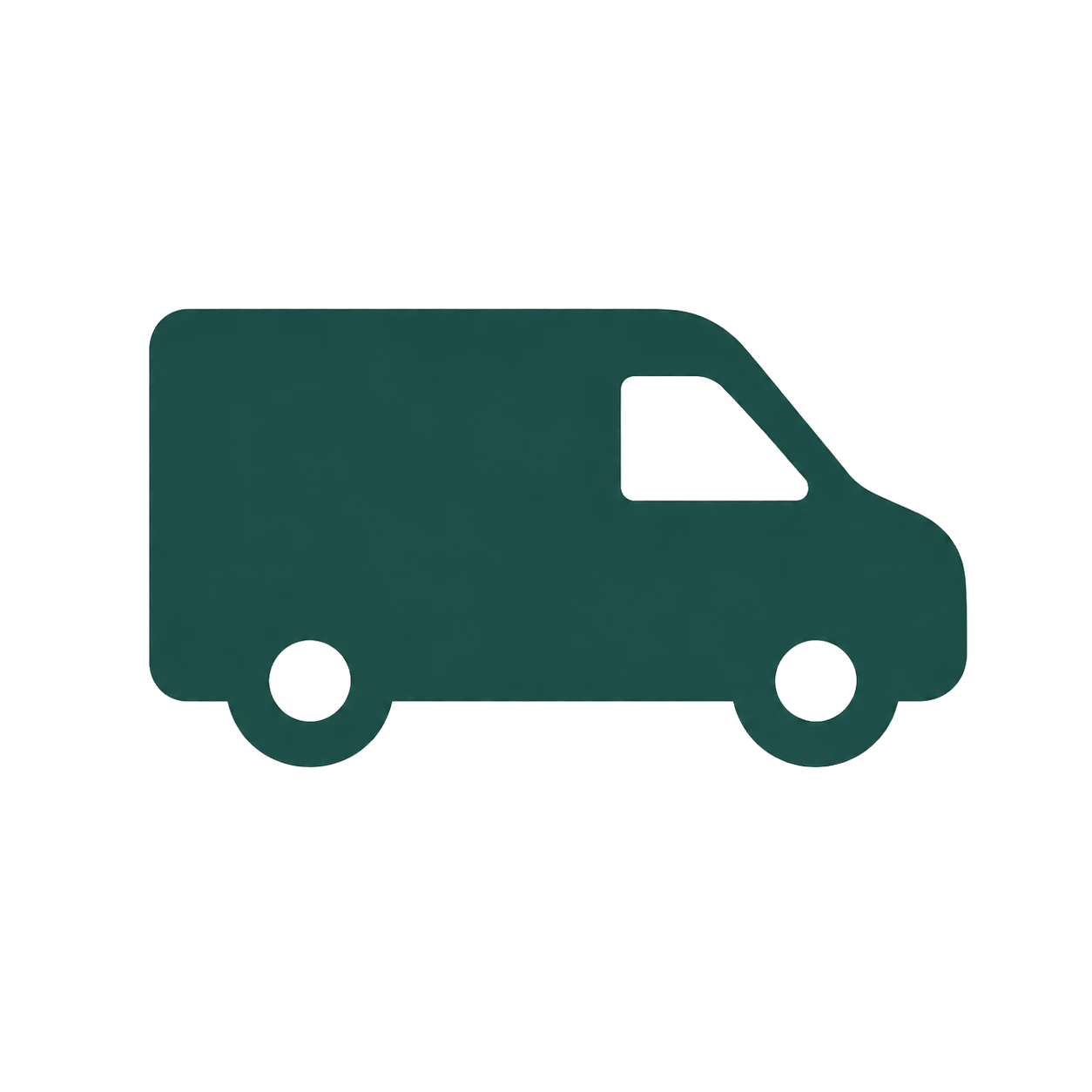 Delivery van icon