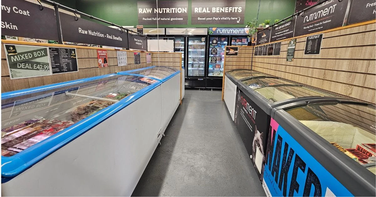 Raw food freezers, K9 Active Dunfermline