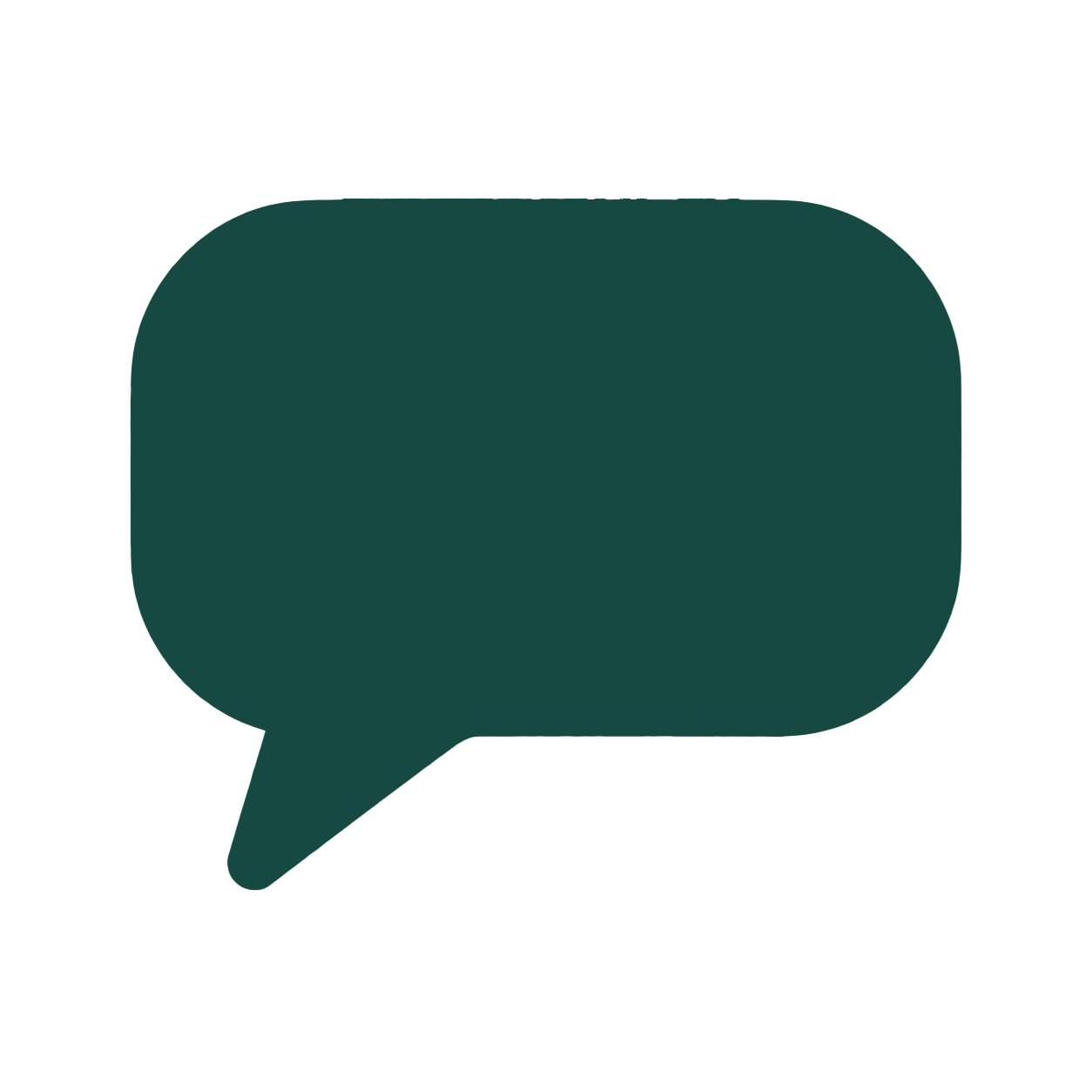 Chat bubble icon