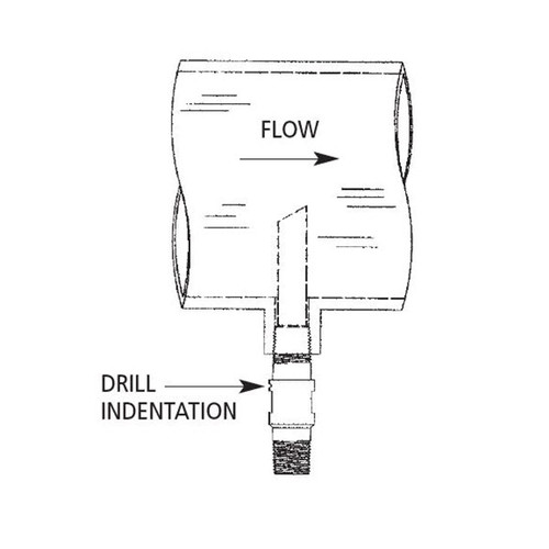 Neptune QC-PVC-75 Injection Quill With Check Valve