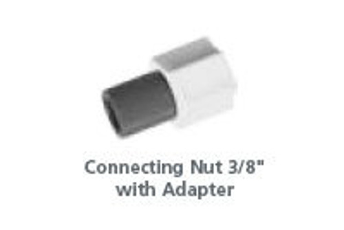MCADPTR Stenner Connecting Nut 3/8 " with Adapter, 5 Pack