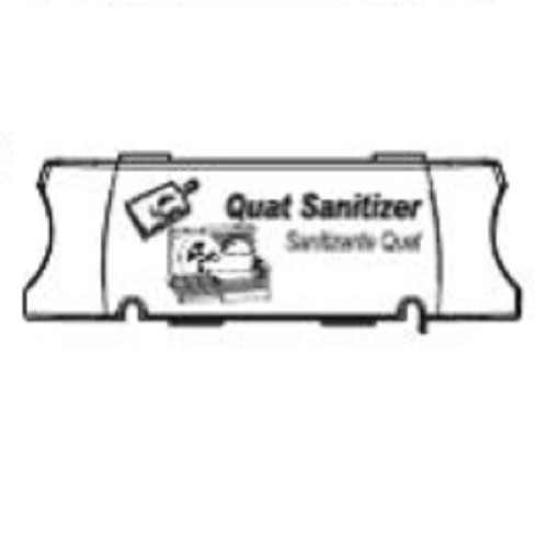 Graphics Band, White, Quat Sanitizer