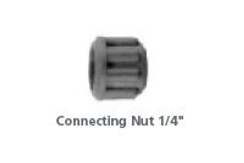 AK10BLK Stenner  Connecting Nuts 1/4" Bulk 100 Pack
