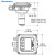 Fixed Depth Insertion Magmeter, 316 SS, 4"-10", AO55