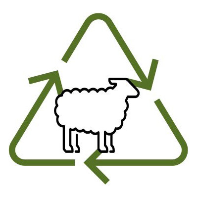 Recycled wool