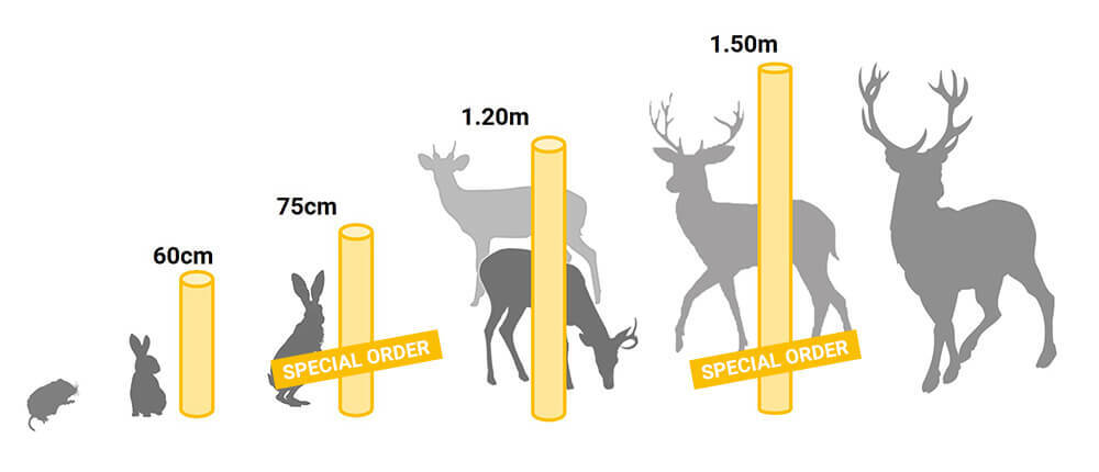 Rainbow Terra Tree Shelters - Available sizes