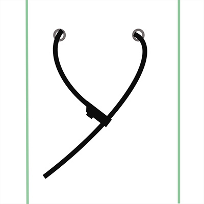 Pre-fitted cable ties