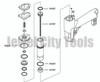 Grex P645 P645L P650 P650L Pinner Nailer OEM Original Driver & Maintenance Kit--Part # P645KB2 (660292130016)