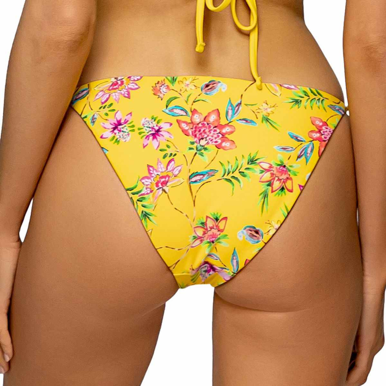 Sunsets Swimwear - Reversible California Dreamin Bikini Bottom - Golden Hour