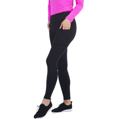 IBKUL Women's Active - Black Performance Legging