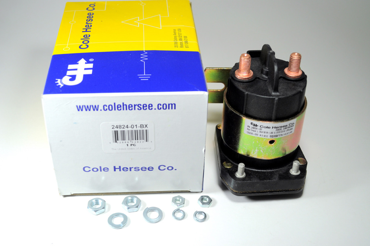 Cole Hersee Continuous Duty Solenoid 24824-01