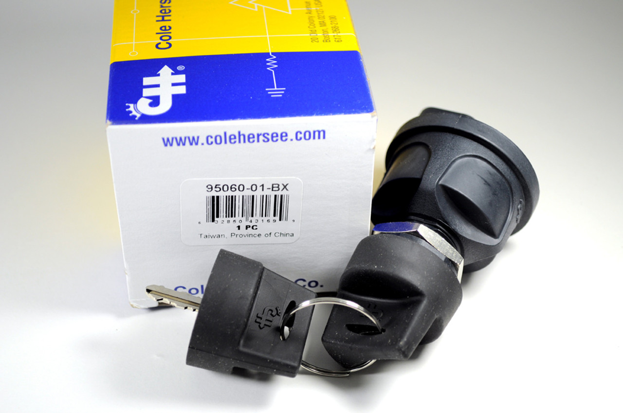 Cole Hersee 4-Position Acc-Off-Ign/Acc-Start Universal IP67 Sealed  Ignition/Start and Rotary Switch - Boxed - 95060-01