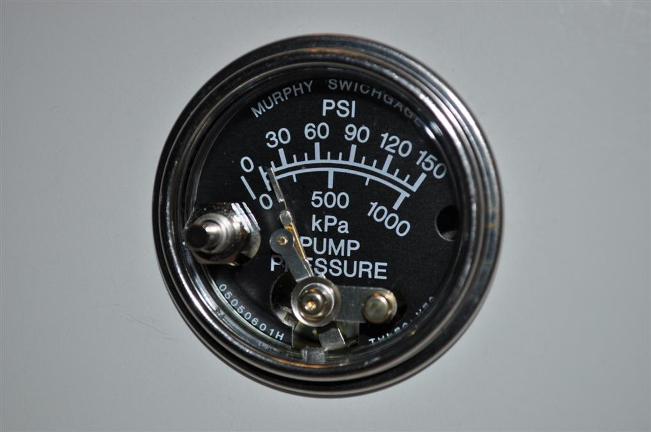 Murphy Mechanical Water Pressure Swichgage with Lockout 0