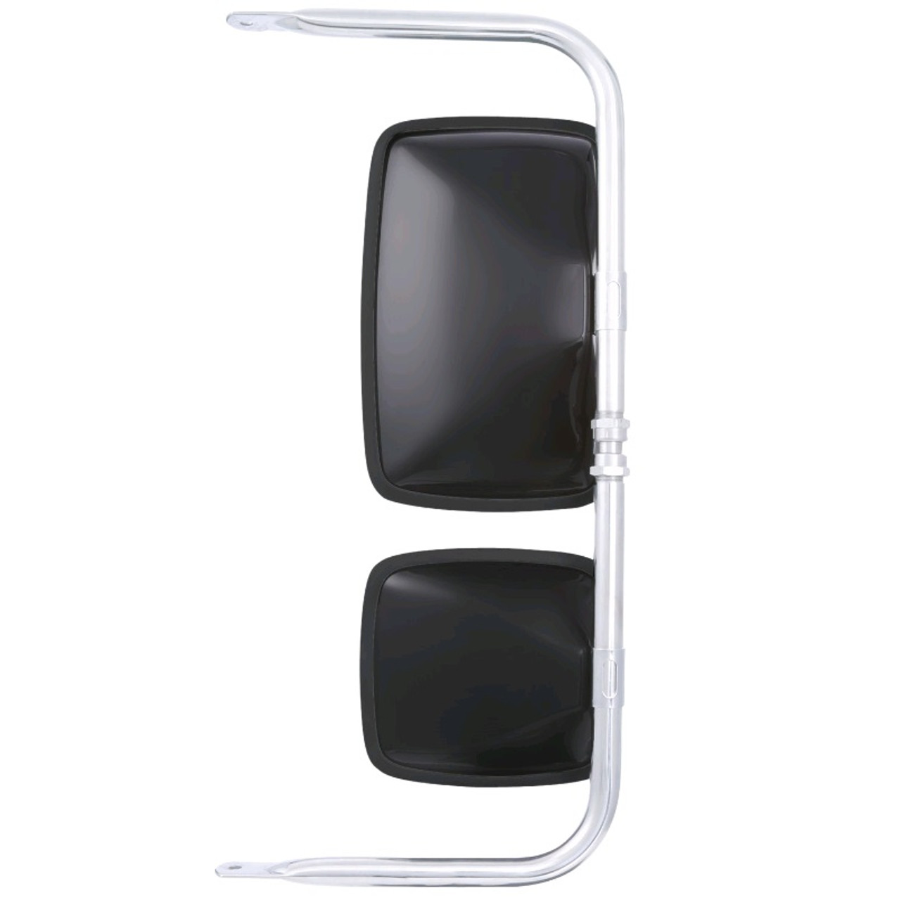 Truck-Lite 21.65-35.43 x 9.76 in. 2 Mirror Assembly Rectangular Black Steel  Universal Combination Mirror - 97668