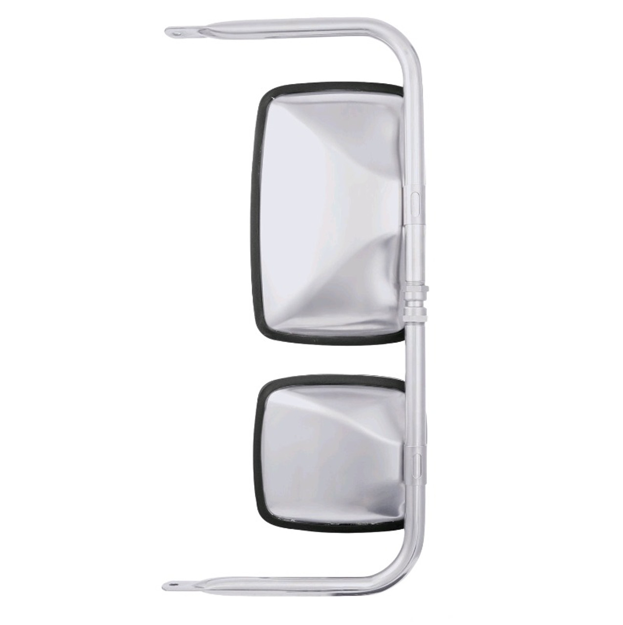 Truck-Lite 21.65-35.43 x 9.76 in. Step Van Assemblies Silver Stainless  Steel West Coast Mirror - 97846