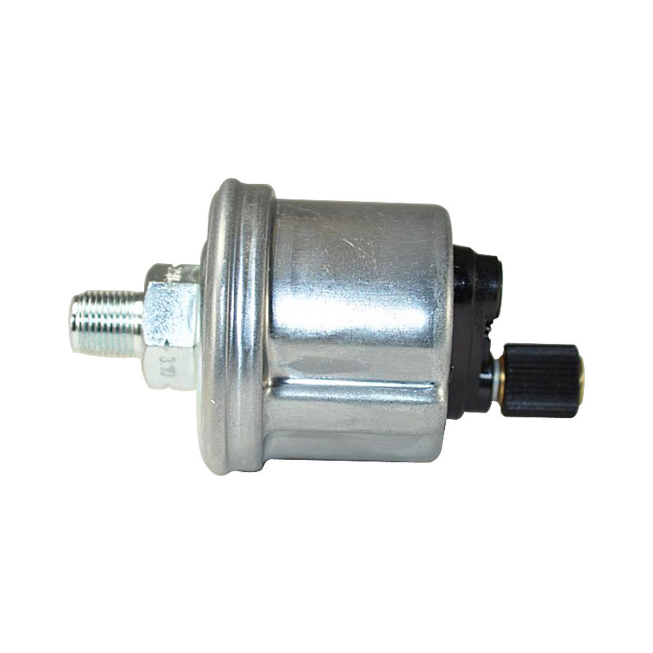 VDO 80 PSI Standard Ground Pressure Sender 6-24V with Knurled Nut  Connection and 1/8-27 NPTF Thread - 360 003