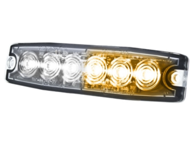 Hella H22895001 MST6 Mini LED Lighthead 12-24V Amber 760687157168