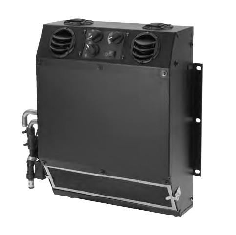 red dot on road off road rooftop air conditioner