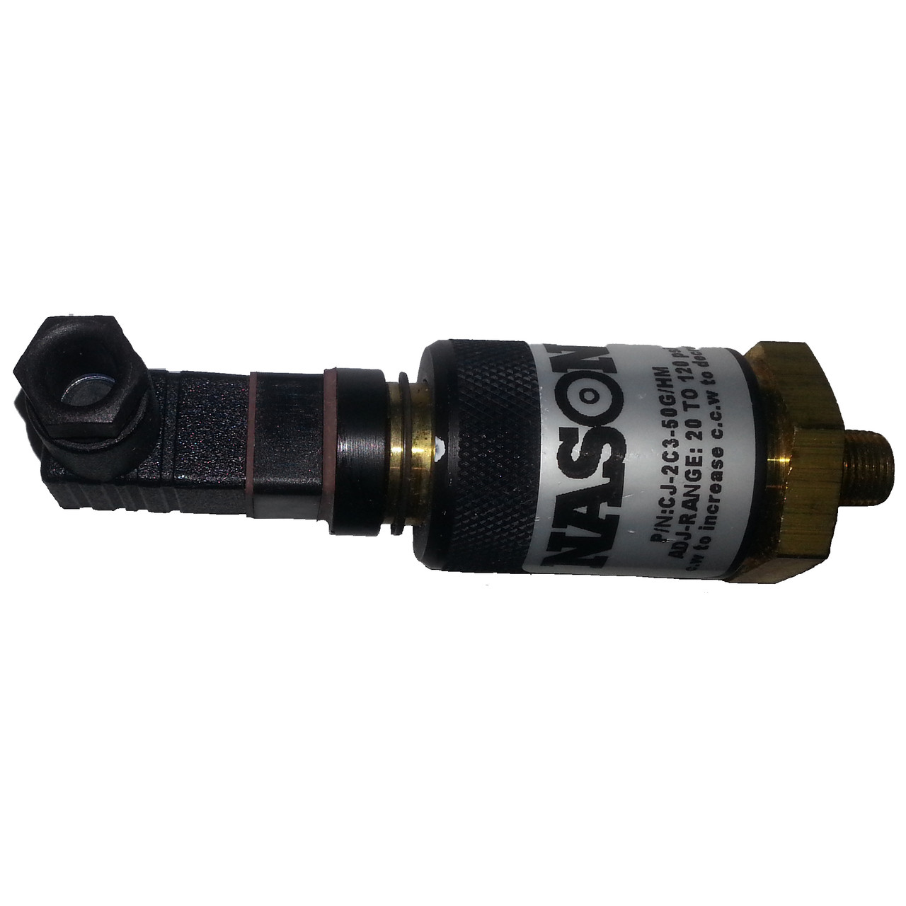 Nason 50 PSI Adjustable Low Pressure Switch - CJ-2C3-50G/HM