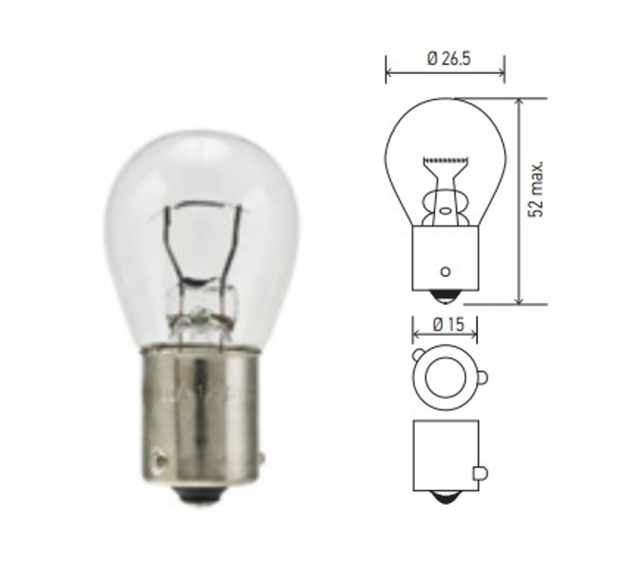 Hella Miniature Bulb 7507