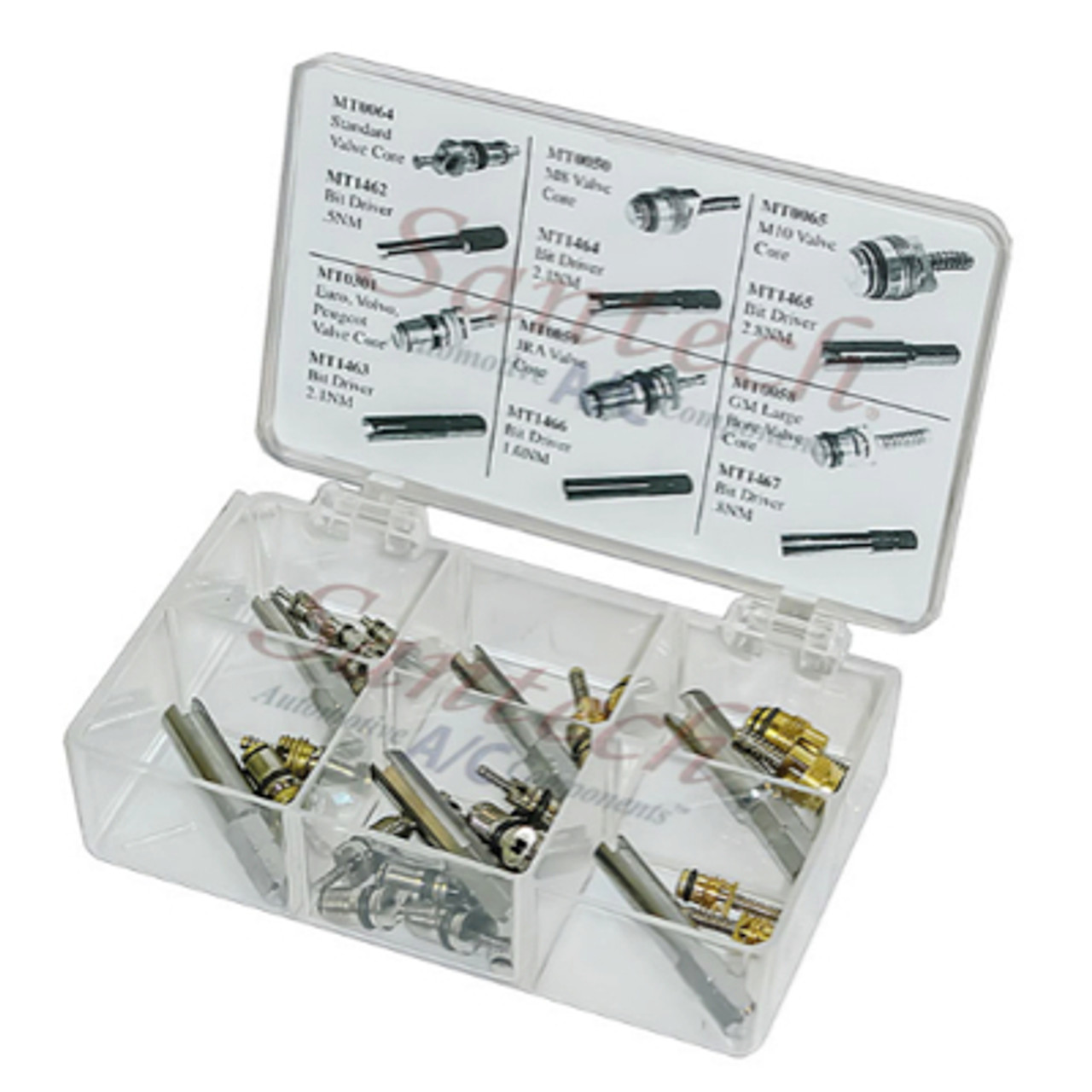 Santech Valve Core Bit Driver Assortment Kit MT1461 by Omega