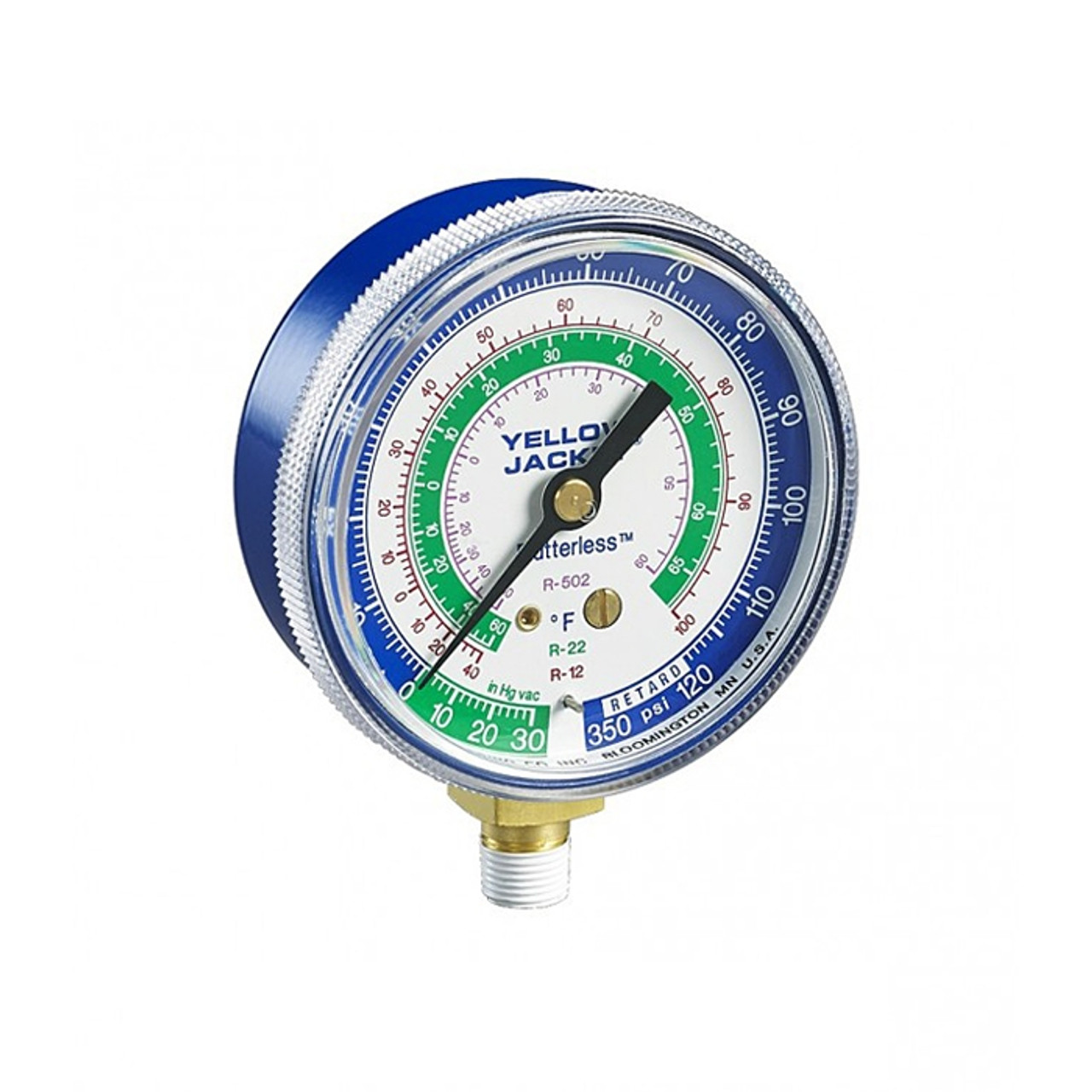 【あい(^^)】 Refrigerant Gauges Yellow Jacket 49868 Titan 2-Valve Test