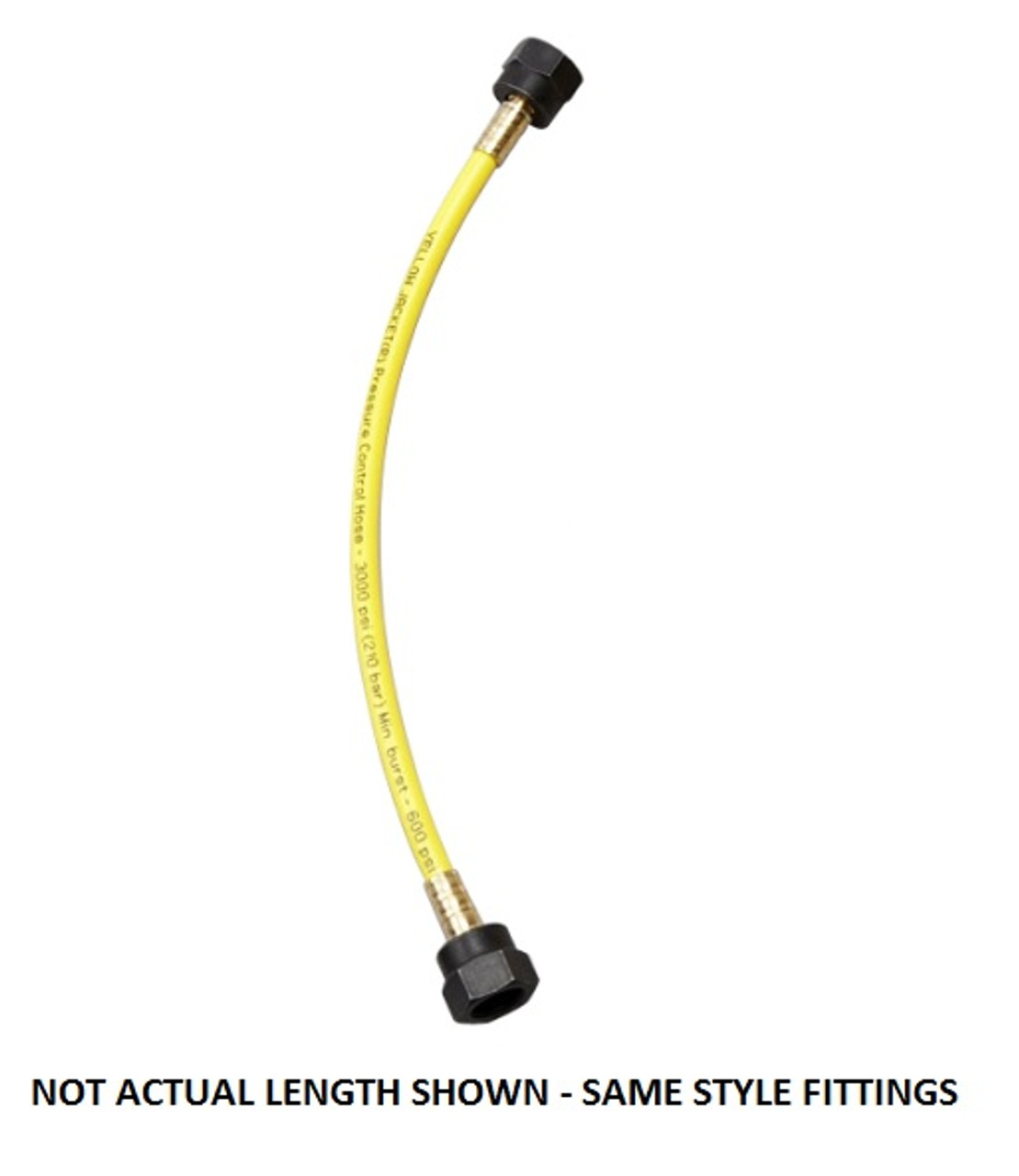 Yellow Jacket 78936 High Temp Press Control Hose, 36