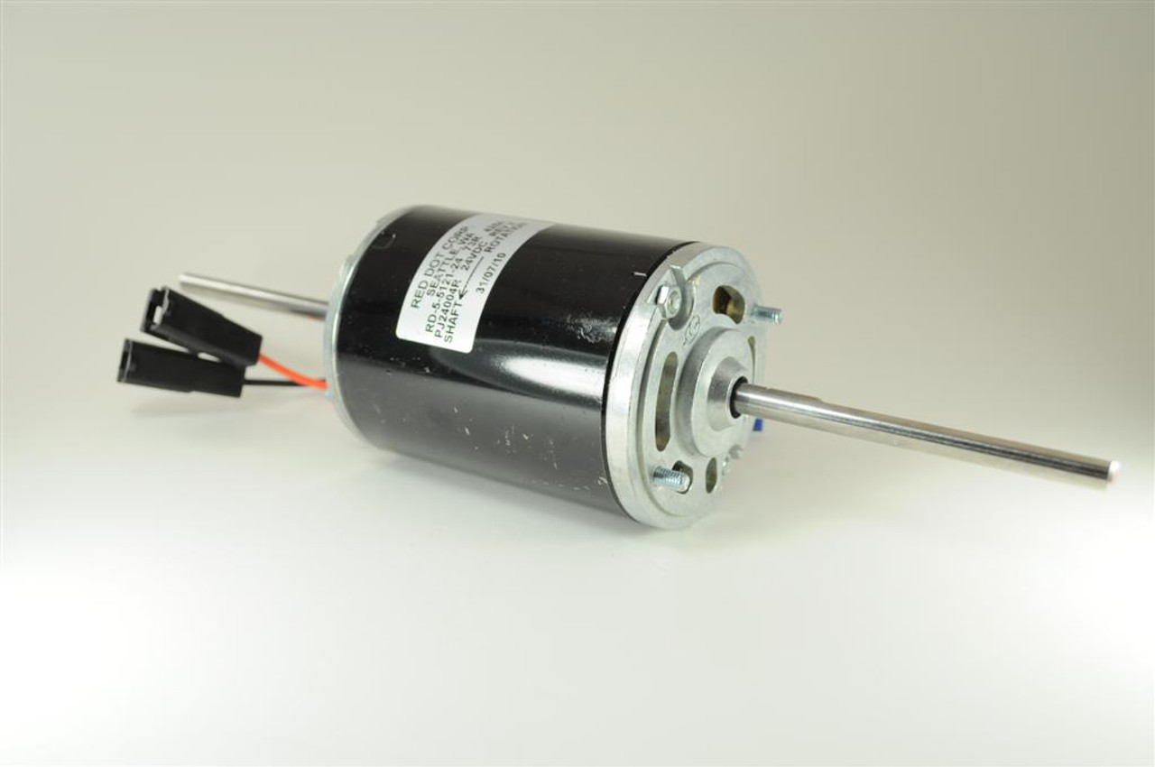 Red Dot Single Speed Double Shaft Motor 24V 5/16 in. Diameter - 73R4254