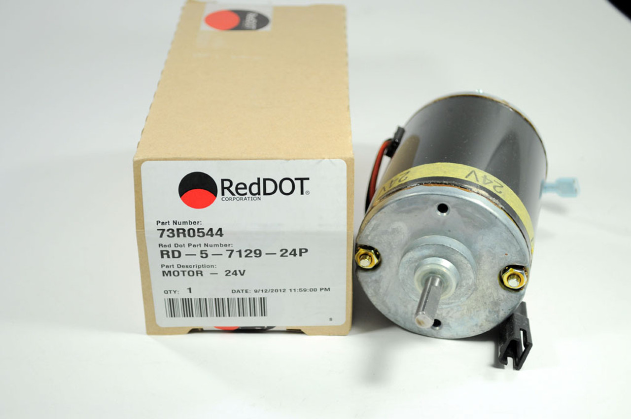 Red Dot. Single Shaft Motor Single Speed - 73R0544