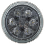 JW Speaker 4.5 in. Round PAR36 LED Work Light 12-48V with Flood Beam Pattern and Glass Lens - Model 6040 - 3157601
