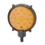 JW Speaker 5 in. Round LED Double-Sided Turn Signal Light 12-24V with Guard - Amber - Model 206 - 341931