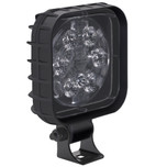 JW Speaker 4 in. x 4 in. Square LED Work Light 12-24V with Trapezoid Beam Pattern - Model 840 - 1300011