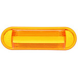 Truck-Lite Yellow Oval Acrylic Replacement Lens for M/C Lights 26310Y - 99051Y