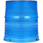 Truck-Lite Blue Round Polycarbonate Replacement Lens for Strobes & Beacons 6811B and 6601B - 99220B