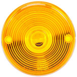 Truck-Lite Yellow Round Polycarbonate Replacement Lens for Do-Ray Lights and Pedestal Lights 70310R, 70311, 70330Y and 80329R - 99090Y