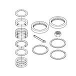 Alemite Major Repair Kit For Stainless Transfer Pump 7216-S and 7216-S3 - 393309-2