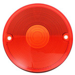 Truck-Lite Red Round Acrylic Replacement Lens for 80461R, 80462R, 80463R, Do-Ray Lights and Pathfinder - 99083R