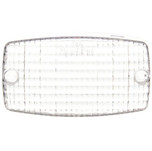 Signal-Stat Clear Rectangular Polycarbonate 2 Screw Replacement Lens for Dome & Utility 549SWD - 9373W by Truck-Lite