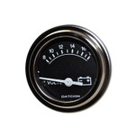 Datcon 52mm 8-18 Heavy Duty Industrial Voltmeter Gauge 12V with Polished Bezel - 100263