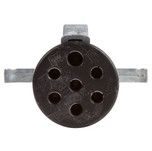 Truck-Lite 7 Conductor Metal Trailer Connector Plug with Female 7 Pole Plug - 97159