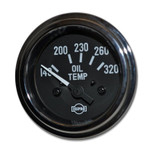 ISSPRO Electronic Oil Temperature Gauge Chrome 2-1/16 in. - R8754