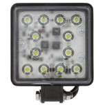 Truck-Lite Super 81 Series 12 Diode Clear Square LED Work Light 12-24V - 81500