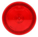 Truck-Lite 40 Series 1 Bulb Red Round Incandescent Reflectorized Stop/Turn/Tail Light 24V - 40232R