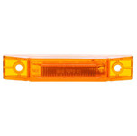 Truck-Lite 35 Series Diamond Shell 1 Diode Yellow Rectangular LED Marker Clearance Light Kit 12V - 35080Y